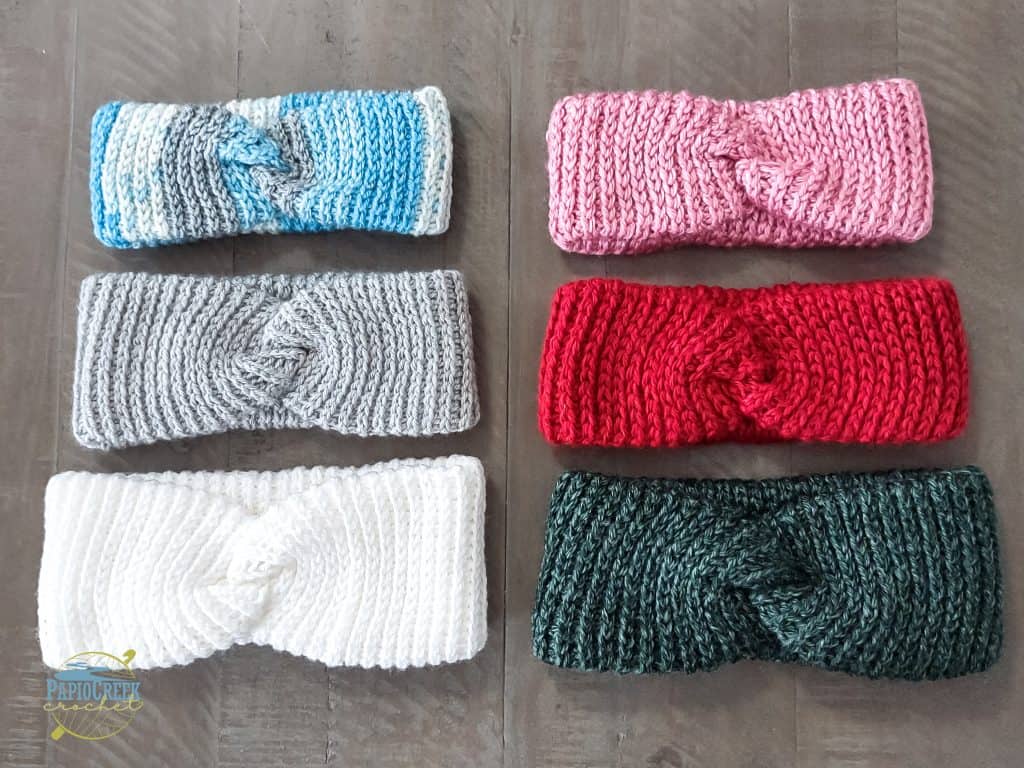 blue/grey/white crochet ear warmer
Pink crochet ear warmer
grey crochet ear warmer
red crochet ear warmer
white crochet ear warmer
green crochet ear warmer